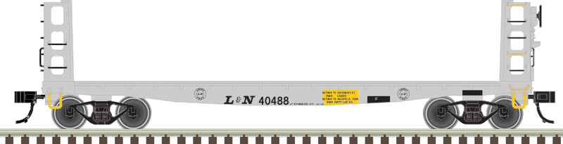 Atlas 50006957 N Louisville & Nashville MoW 40' GSI Pulpwood Flat Car #40490