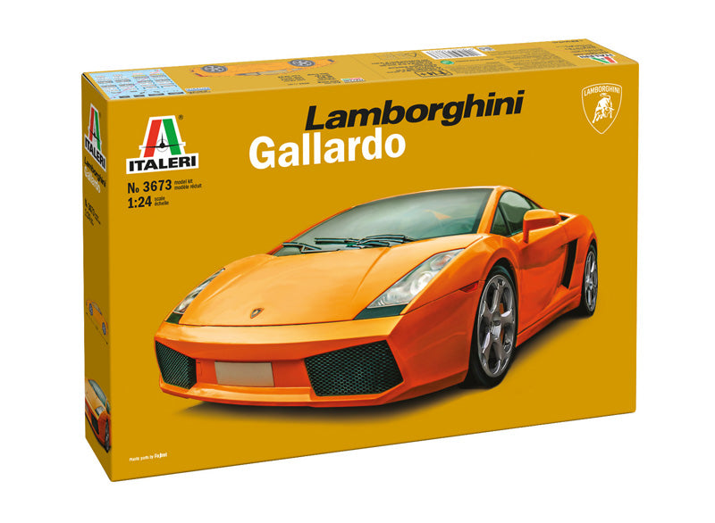 Italeri 3673 1:24 Lamborghini Gallardo Car Plastic Model Kit