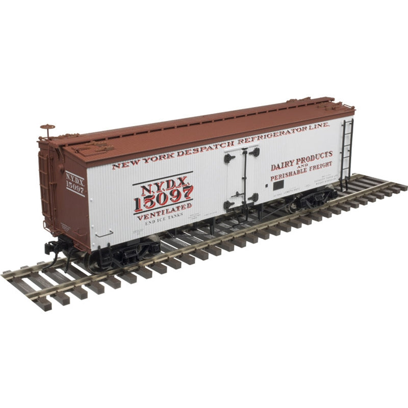 Atlas 3001432 O New York Despatch 36' Wood Reefer 3-Rail #15075