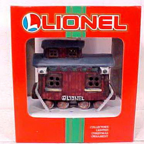 Lionel 37-602 Collector's Lighted Caboose Christmas Ornament 1st Edition