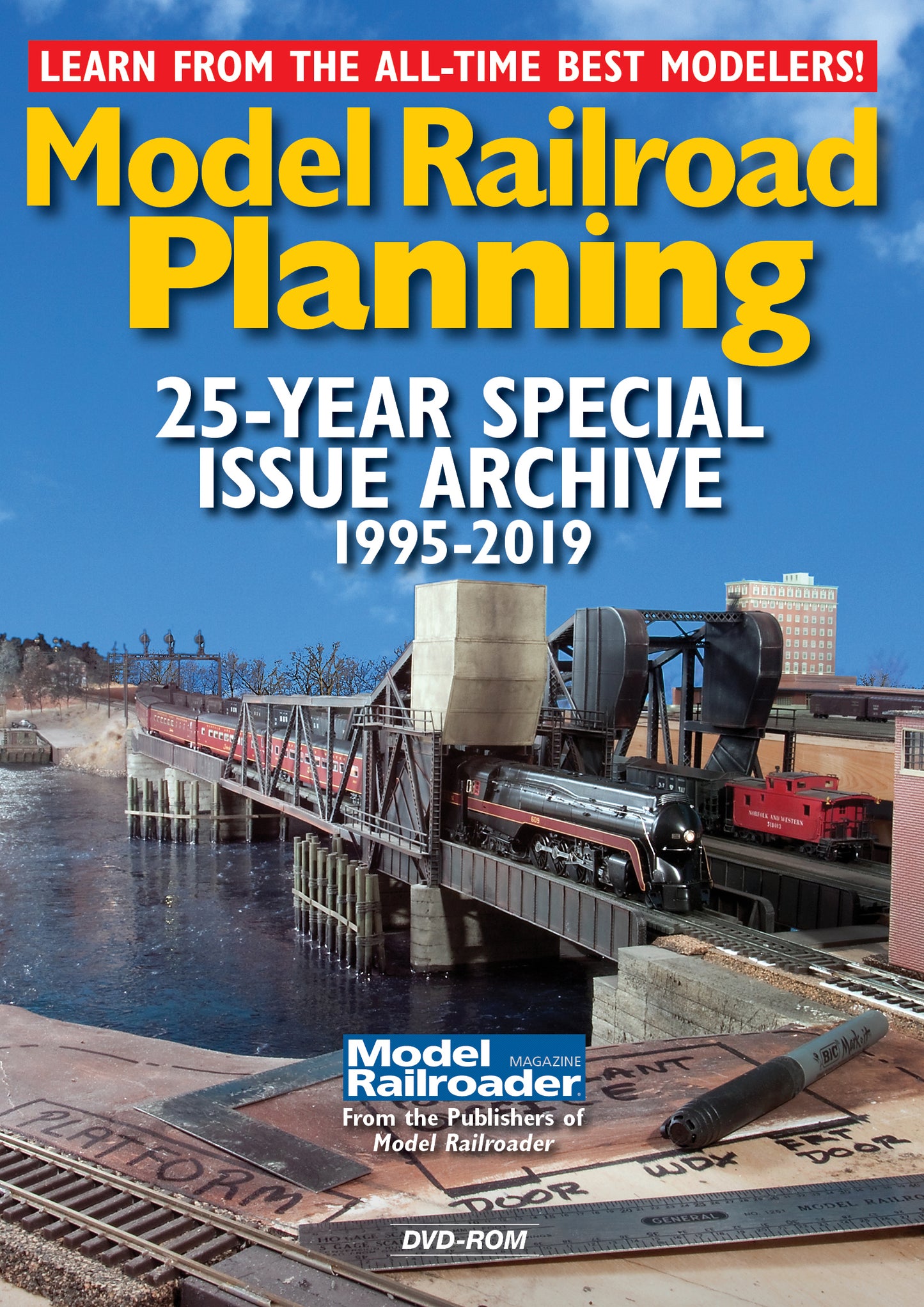 Kalmbach 15362 Model Railroad Planning 25 Year Archive DVD-ROM