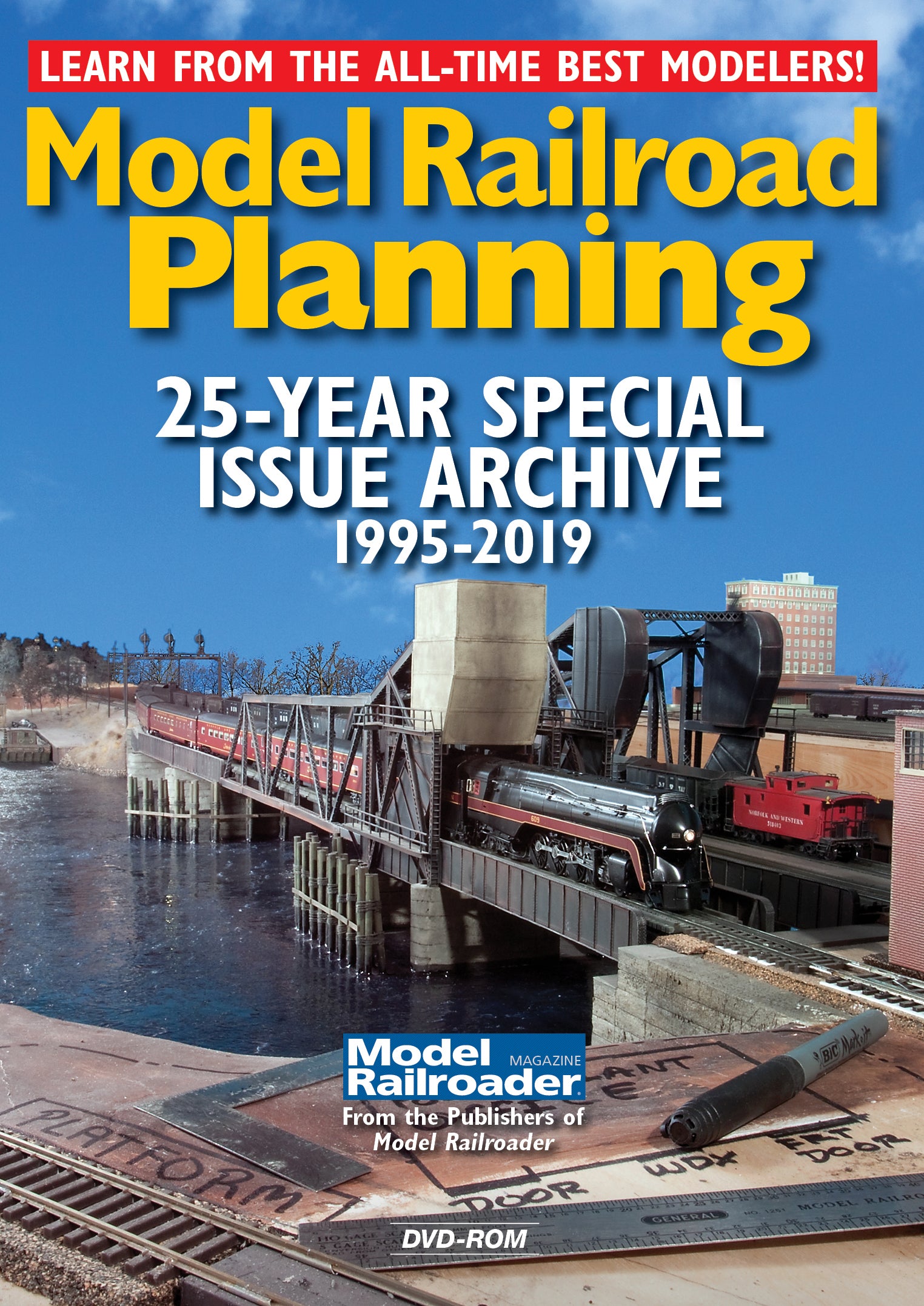 Kalmbach 15362 Model Railroad Planning 25 Year Archive DVD-ROM