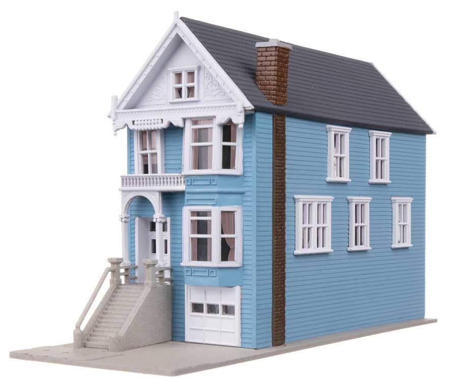 Walthers 931-1053 N Painted Lady House Victorian House Building Kit