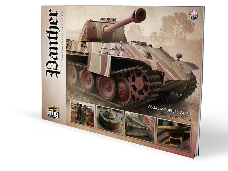 Mig Jimenez AMIG6092 Panzer - Visual Modeller Guide Steel Series Vol. 2
