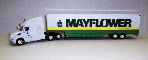 Trucks N' Stuff TNS144 HO Scale Mayflower Peterbilt 579 Sleeper Cab Tractor