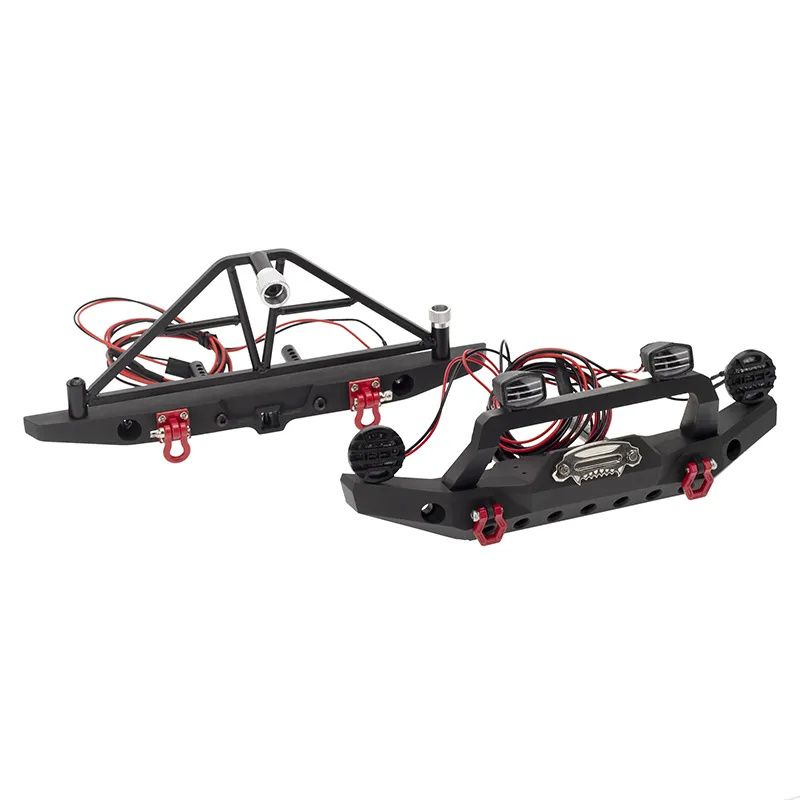 Power Hobby PHB5201 TRX-4 Axial SCX10 III Aluminum Front/Rear Bumpers