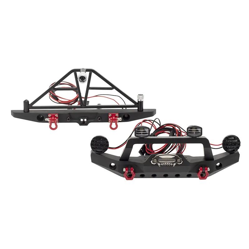 Power Hobby PHB5201 TRX-4 Axial SCX10 III Aluminum Front/Rear Bumpers