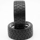Power Hobby PHT5101-Chrome 1:8 Gripper 42/100 Belted Mounted Tires Chrome Wheels