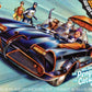 Polar Lights 998 1:25 1966 Batmobile with Catwoman and Penguin Figure Model Kit