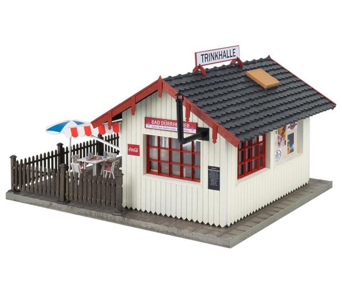 Pola 331111 G Kiosk with Terrace Building Kit