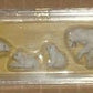 Preiser 0627 HO Animals Polar Bears Figures (Set of 4)