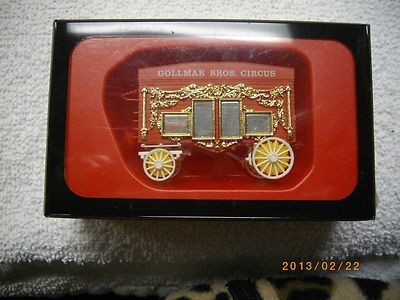 Preiser 22101 HO The Great Circus Train Gollmar Bros Parade Circus Wagon