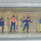 Preiser 79016 N Delivery Men With Loads Figures (Set of 6)