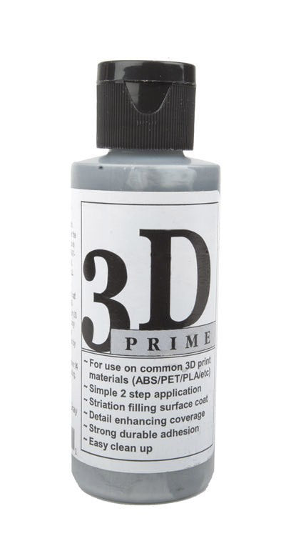 Badger CG2 3D Prime Primer Color Coat Gray - 2 oz. Bottle