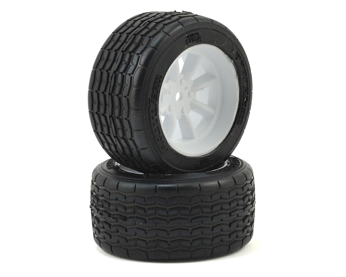 Protoform - Pro-line Racing 10139-17 VTA Rear Tire 31mm Mounted White Wheel