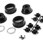 Pro-Line Racing 2811-03 Raid Bead-Loc 2.2/3.0" Short Course Silver/Black Wheels