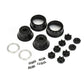 Pro-Line Racing 2811-03 Raid Bead-Loc 2.2/3.0" Short Course Silver/Black Wheels
