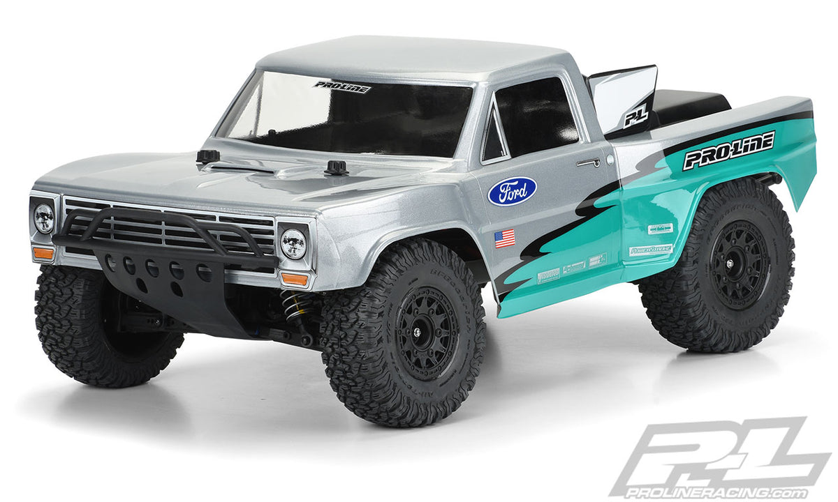 Pro-Line Racing 355117 Pre-Cut 1967 Ford F-100 Race Truck Clear Body