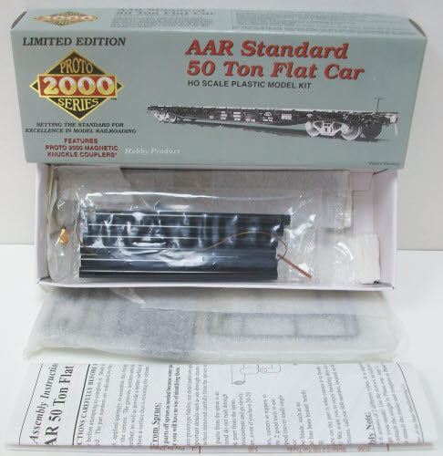 Proto 2000 31443 HO Flatcar Kit w/Black Steel Pipe Load ACL #77034