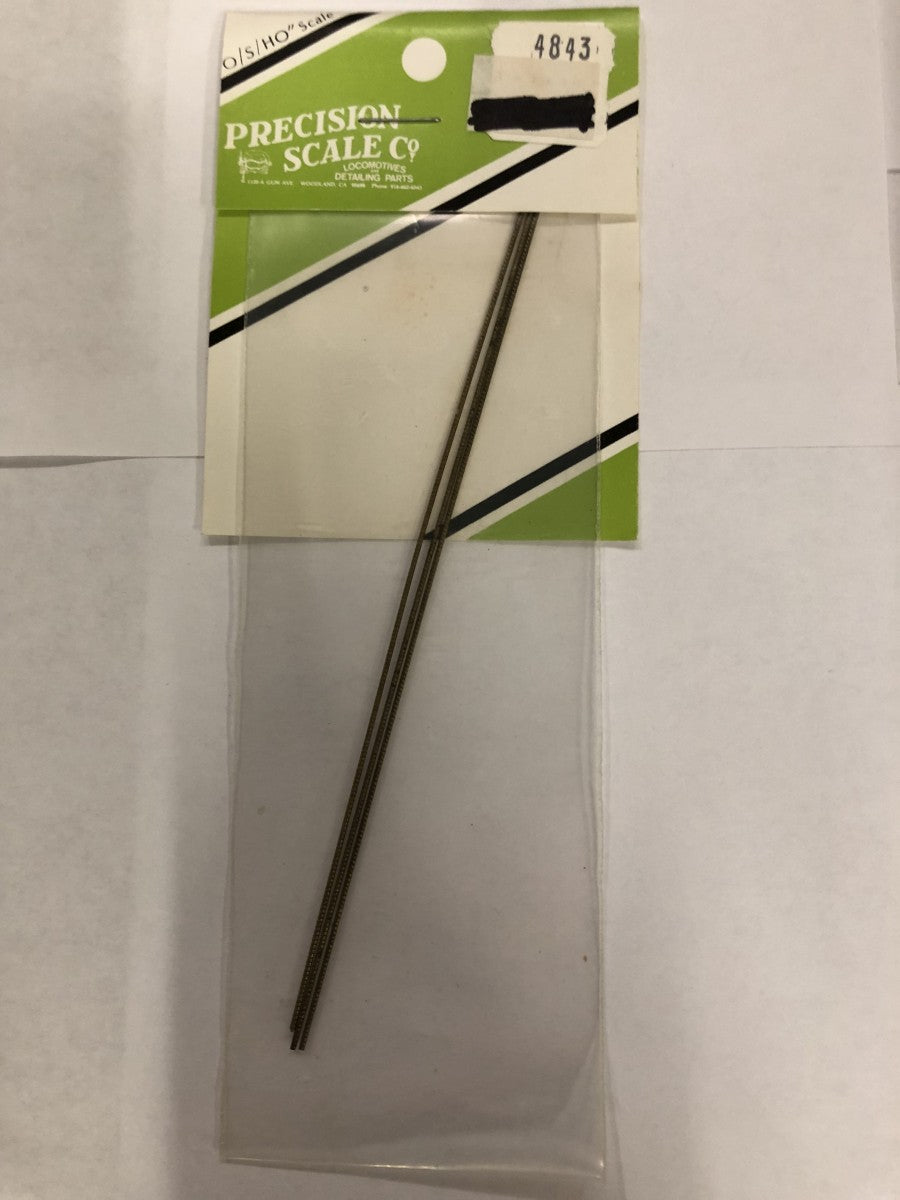 Precision Scale Company 4843 HO Mach Lagged pipe .028" (3)