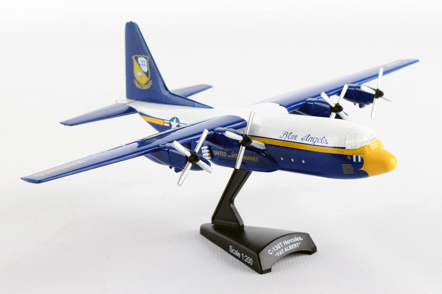 Daron Worldwide Trading PS5330-2 1:200 C-130 Hercules Fat Albert Blue Angels