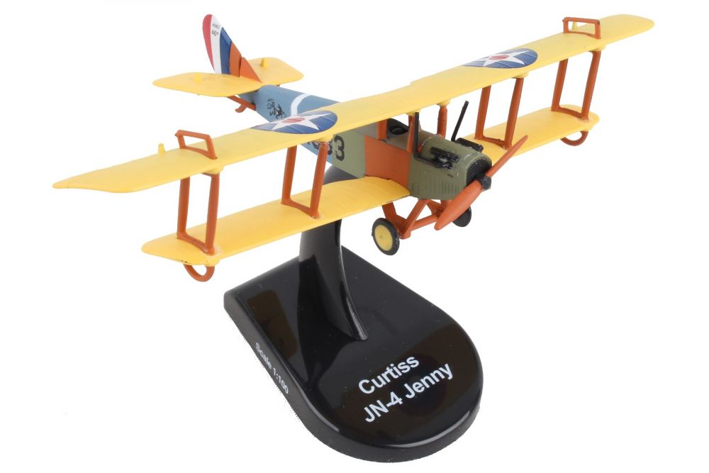 Daron Worldwide Trading PS5810-2 1:100 Postage Stamp Curtiss JN-4 Aircraft