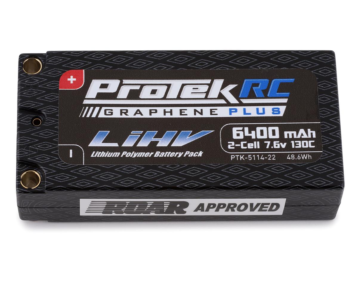 Protek RC 511422 2S 130C Low IR Si-Graphene + HV Shorty LiPo Battery