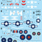 Italeri 91213 1:72 F6F-3/5 Hellcat Fighter Aircraft Plastic Model Kit