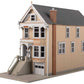 Walthers 931-951 HO Queen Anne House Victorian House Building Kit