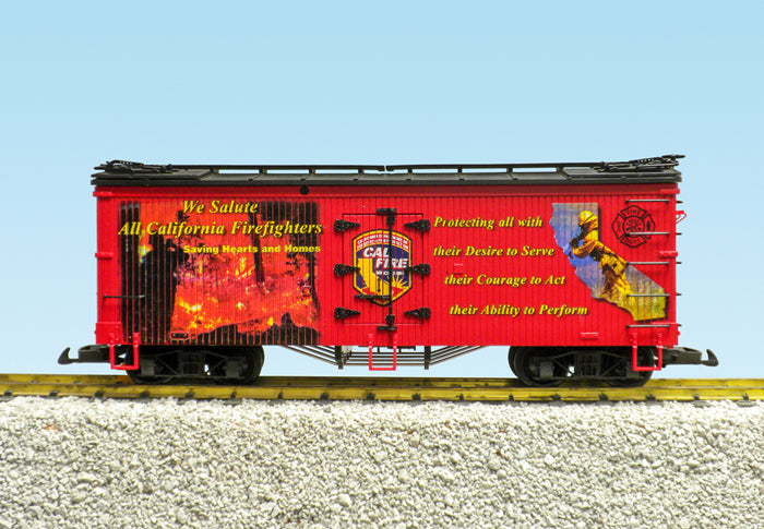 USA Trains R16035 G California Firefighters U.S Refrigerator Car