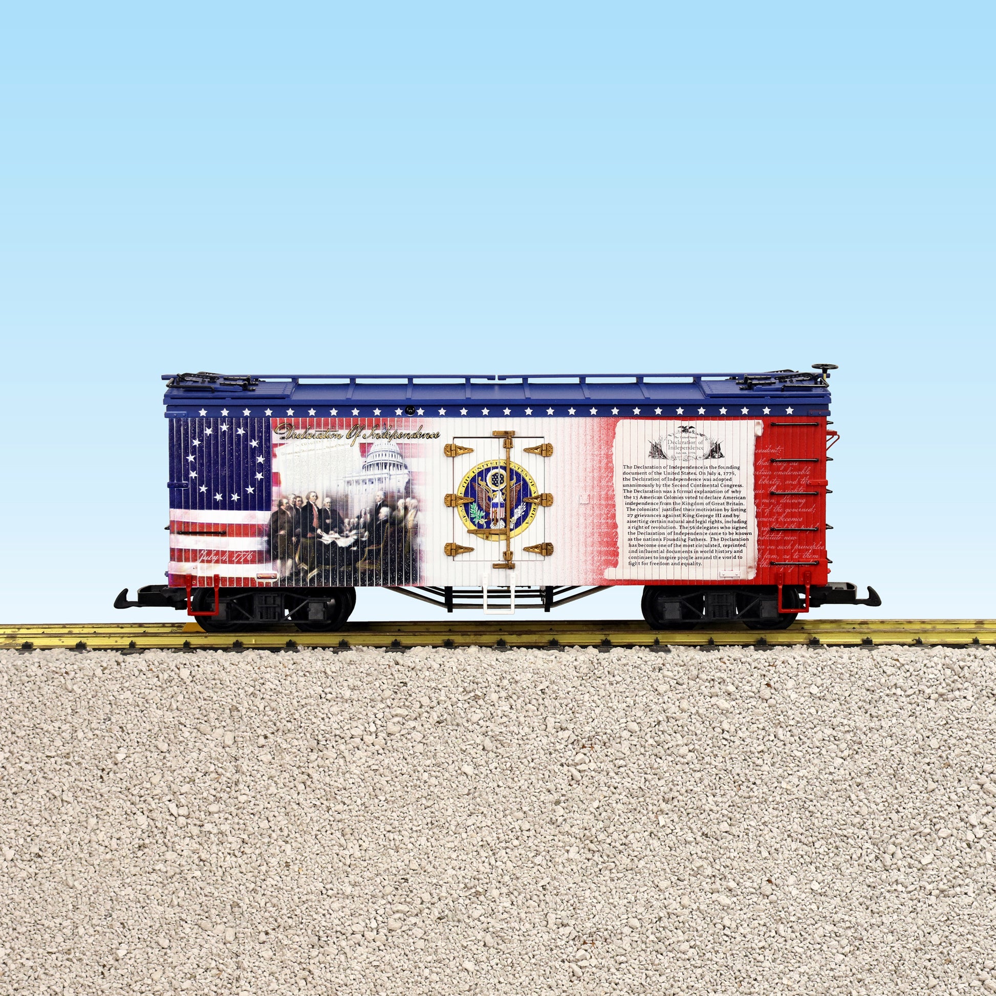 USA Trains R16058 G The Declaration of Independence Patriotic Car