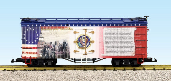 USA Trains R16059 G Constitution of the United States Patriotic Car