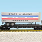 USA Trains R17046 G Scale Bangor & Aroostook Piggyback Flatcar #456 w/ Trailer