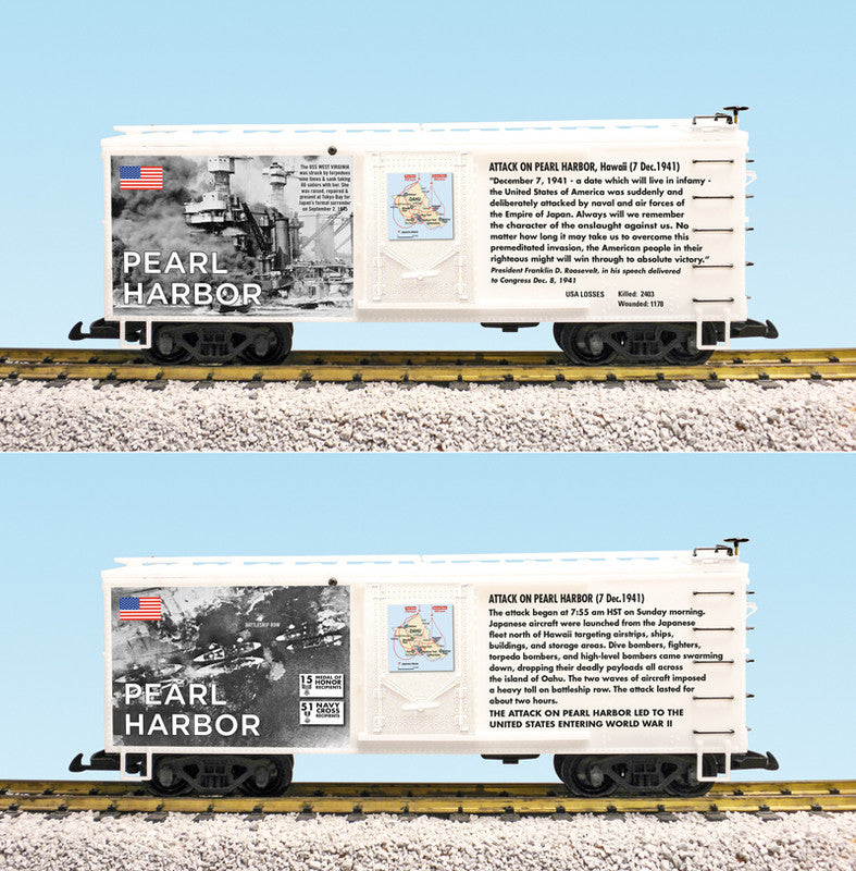 USA Trains R19137 G WWII "Pearl Harbor" Boxcar