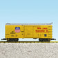USA Trains R19151A G Union Pacific Yellow/Silver Boxcar #493010
