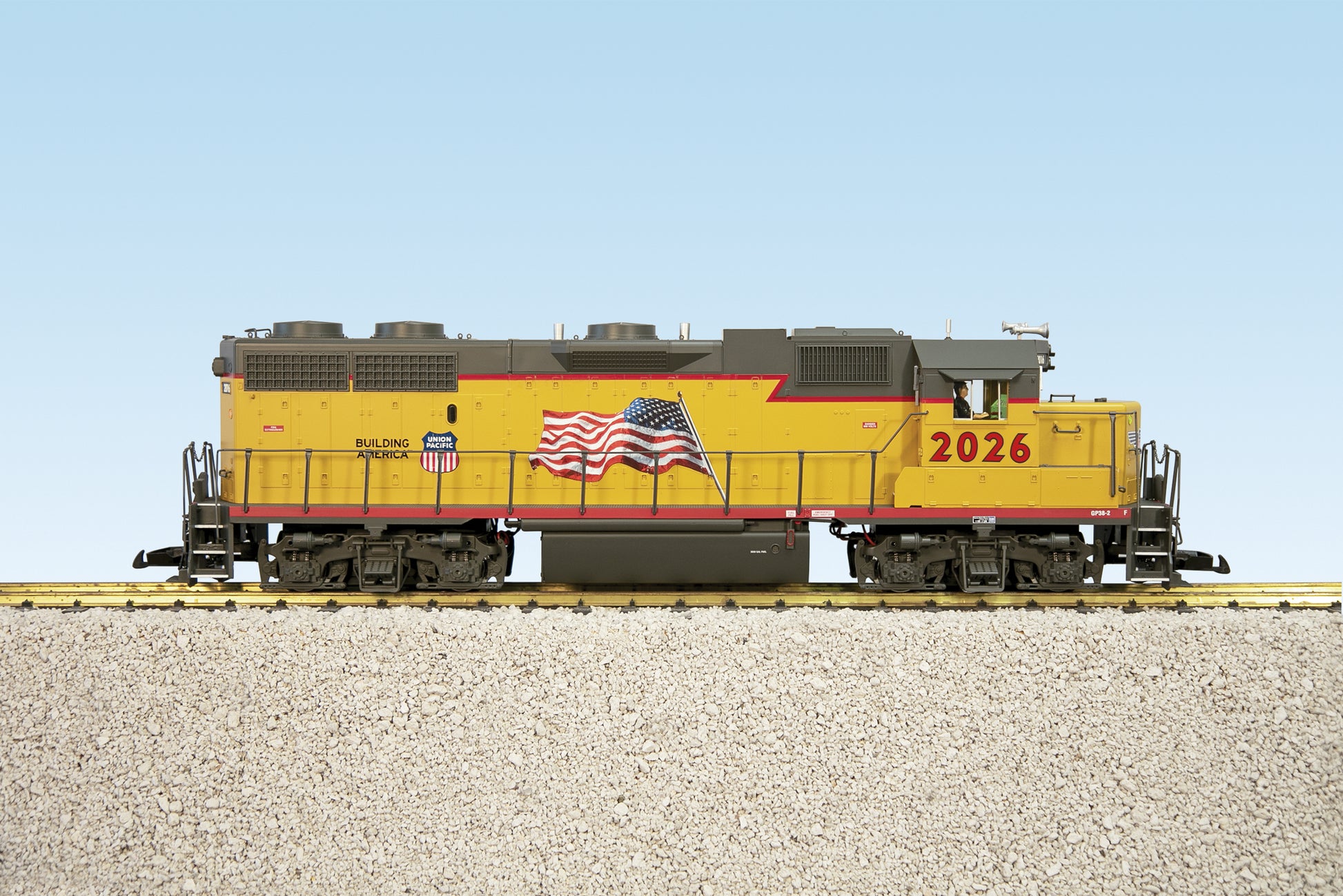 USA Trains R22223 G Union Pacific GP38-2 Diesel Locomotive