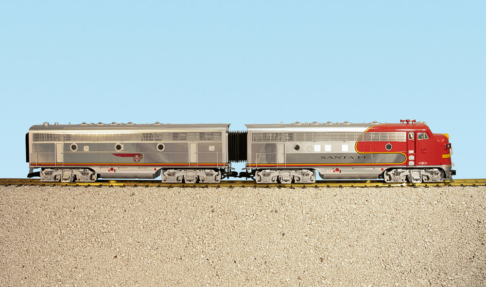 USA Trains R22282 G Santa Fe Warbonnet F-7 AB Diesel Locomotive