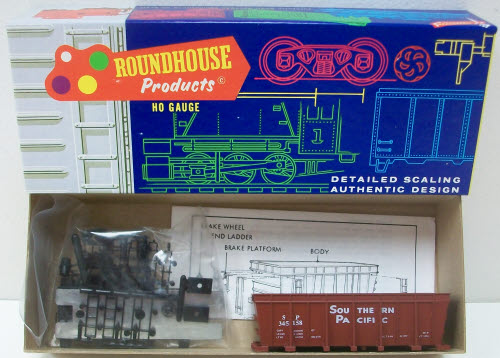 Roundhouse 1702 HO Scale Southern Pacific 26' Ore Car Kit