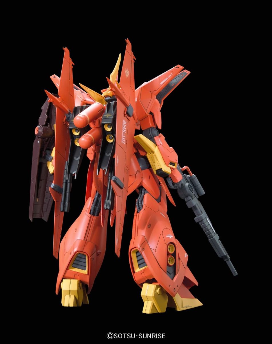 Bandai 2346794 1:100 RE/100 AMX-107 BAWOO Plastic Model Kit