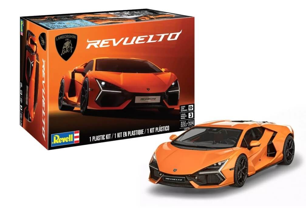 Revell 14579 1:24 Lamborghini Revuelto Plastic Model Kit