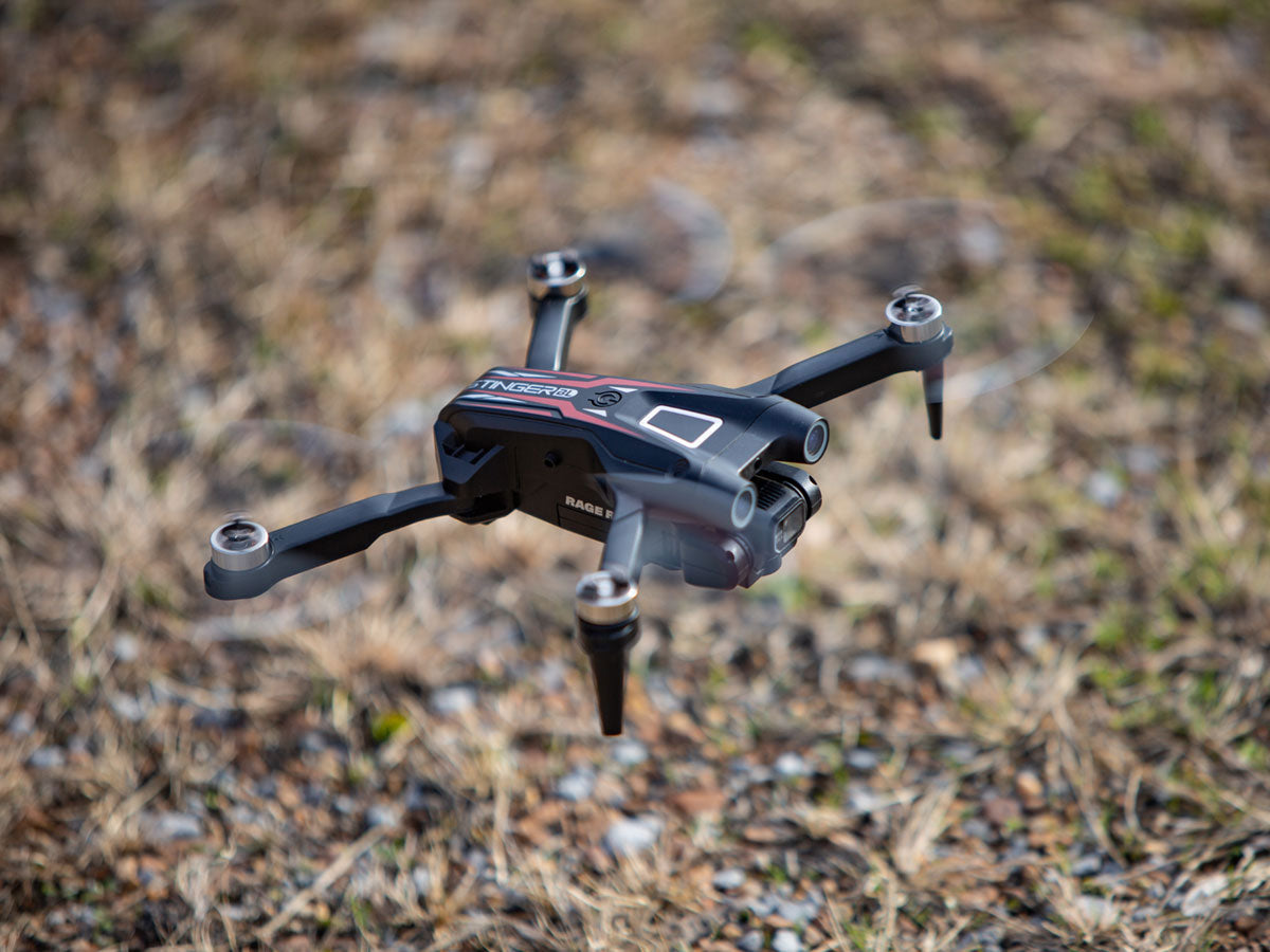 Rage R/C 4600 Stinger BL FPV Drone with 1-Axis 1080p HD Camera & Storage Case