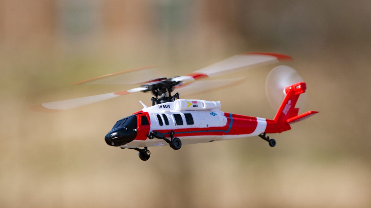 Rage R/C 6151 Hero-Copter BL Coast Guard 4-Blade RTF Heli