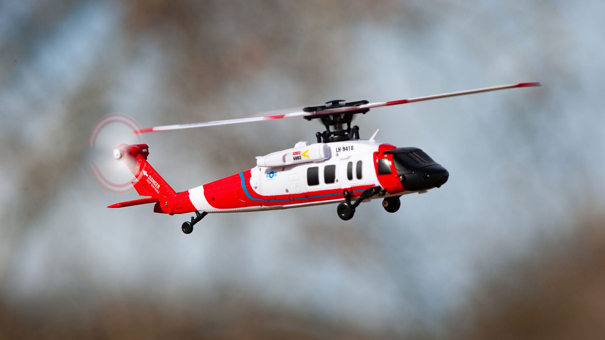 Rage R/C 6151 Hero-Copter BL Coast Guard 4-Blade RTF Heli