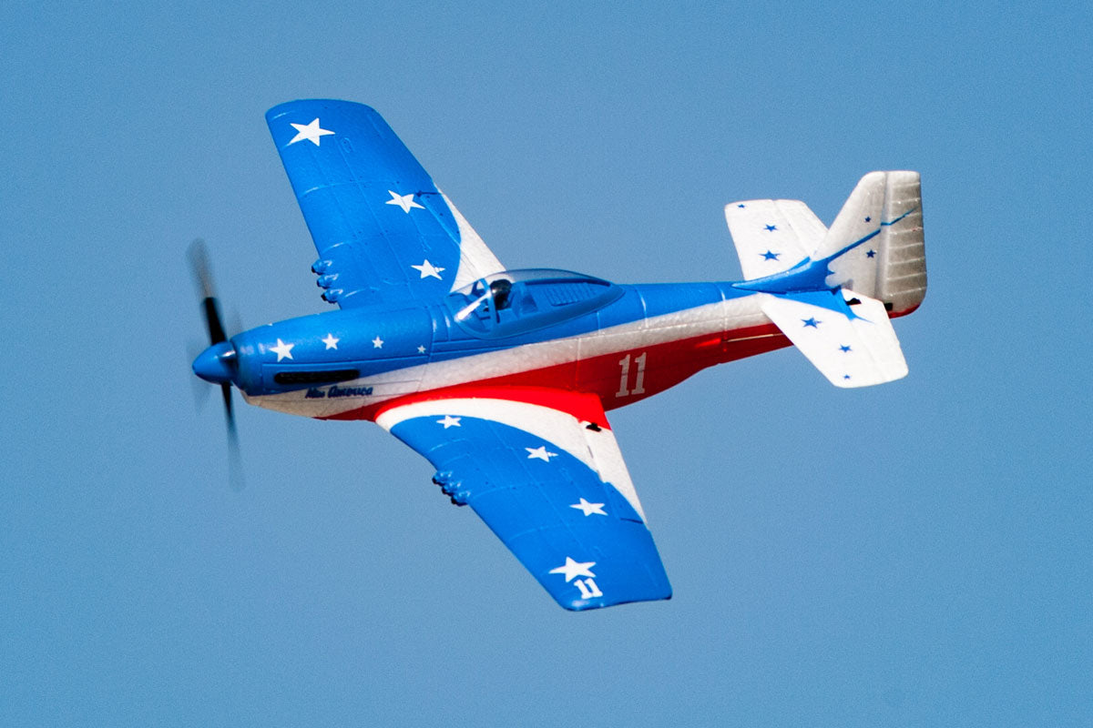 Rage R/C A1300V3 P-51D Miss America Micro RTF Airplane with PASS System