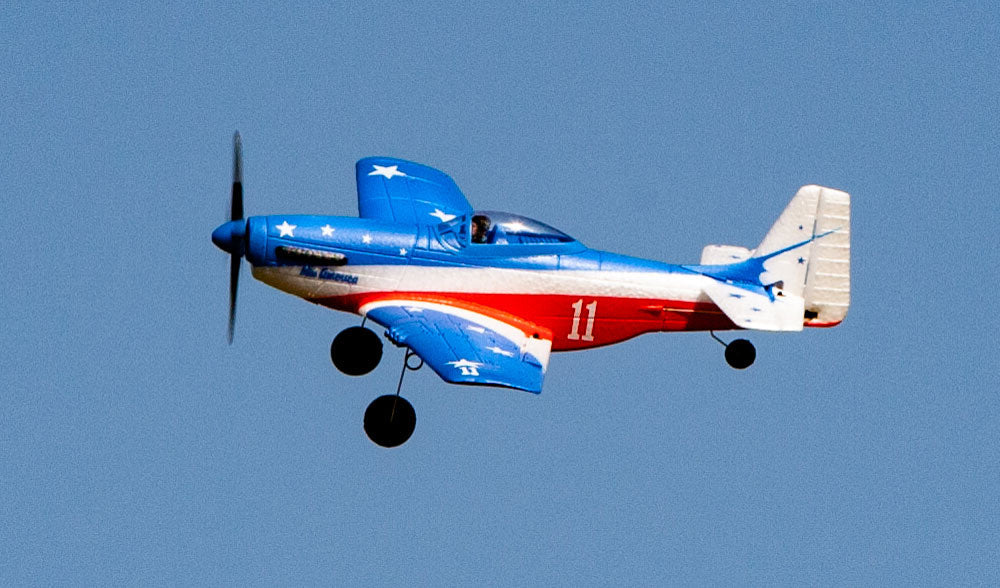 Rage R/C A1300V3 P-51D Miss America Micro RTF Airplane with PASS System