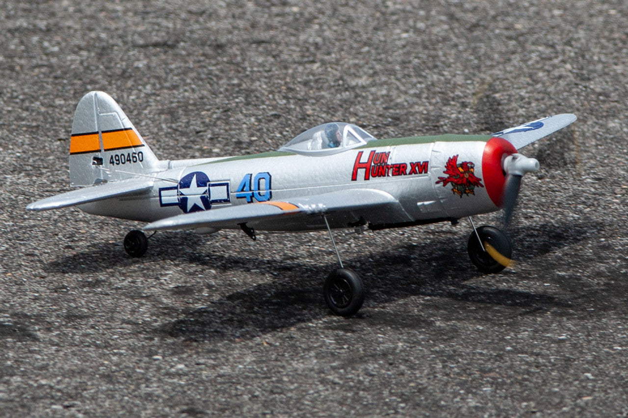 Rage R/C A1307 P-47 Thunderbolt Micro RTF Airplane with PASS