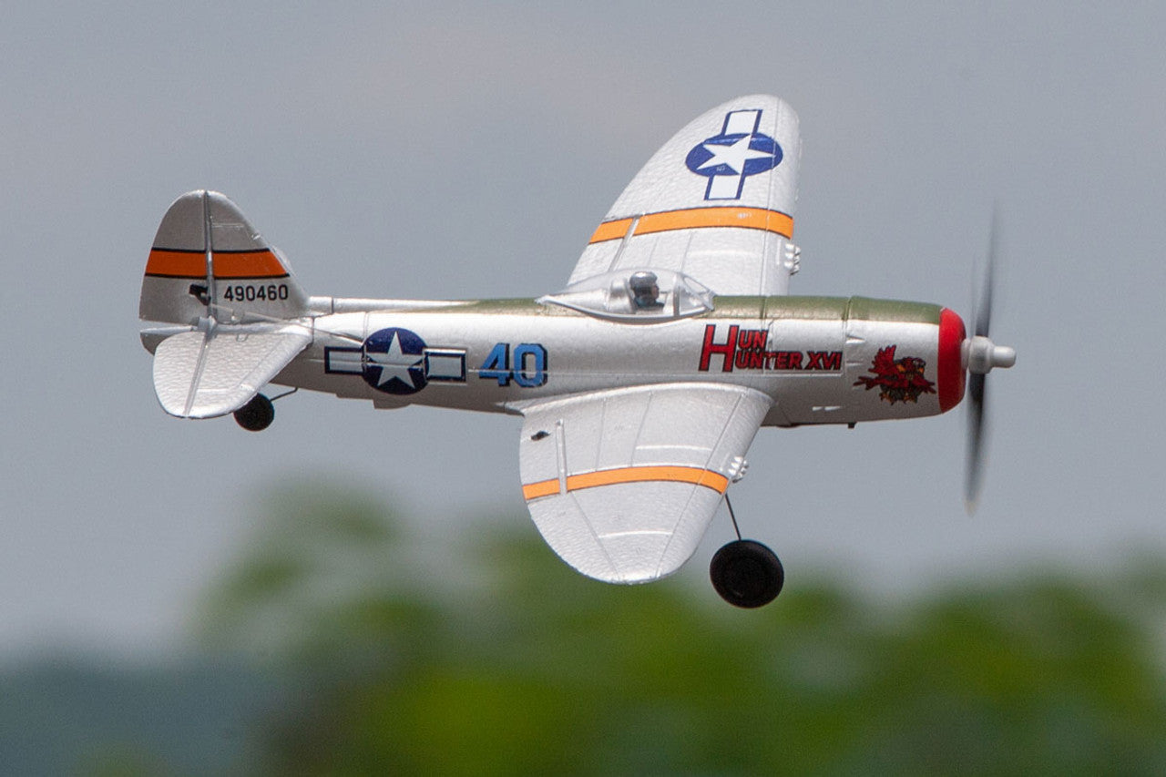 Rage R/C A1307 P-47 Thunderbolt Micro RTF Airplane with PASS