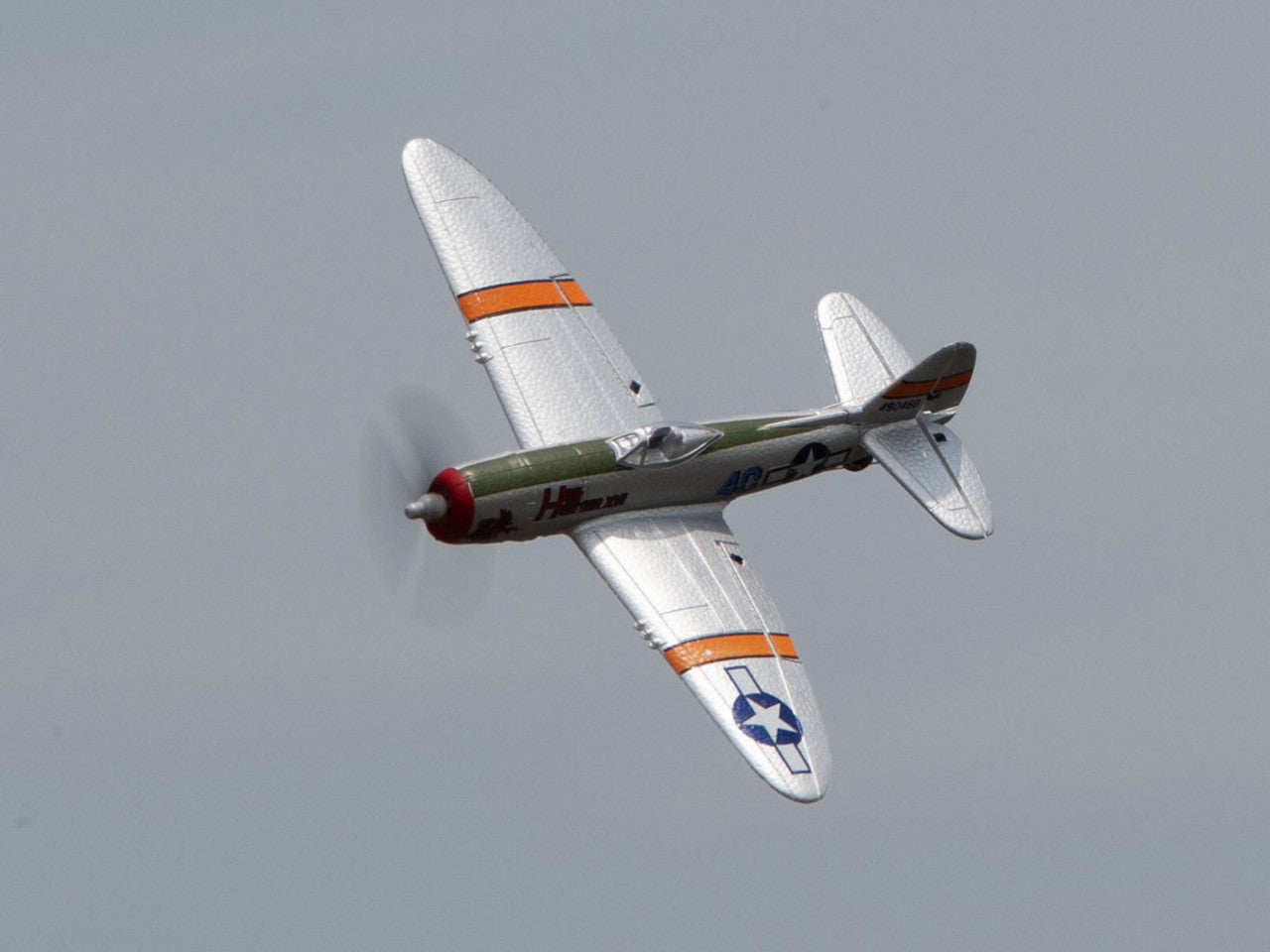Rage R/C A1307 P-47 Thunderbolt Micro RTF Airplane with PASS