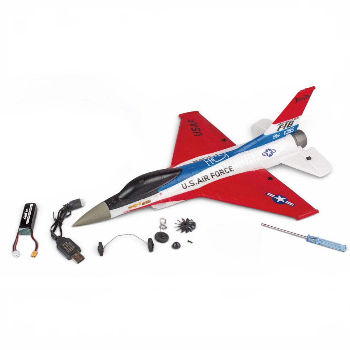 Rage R/C A1701 F-16 Micro Brushless Powered EDF Jet with PASS System
