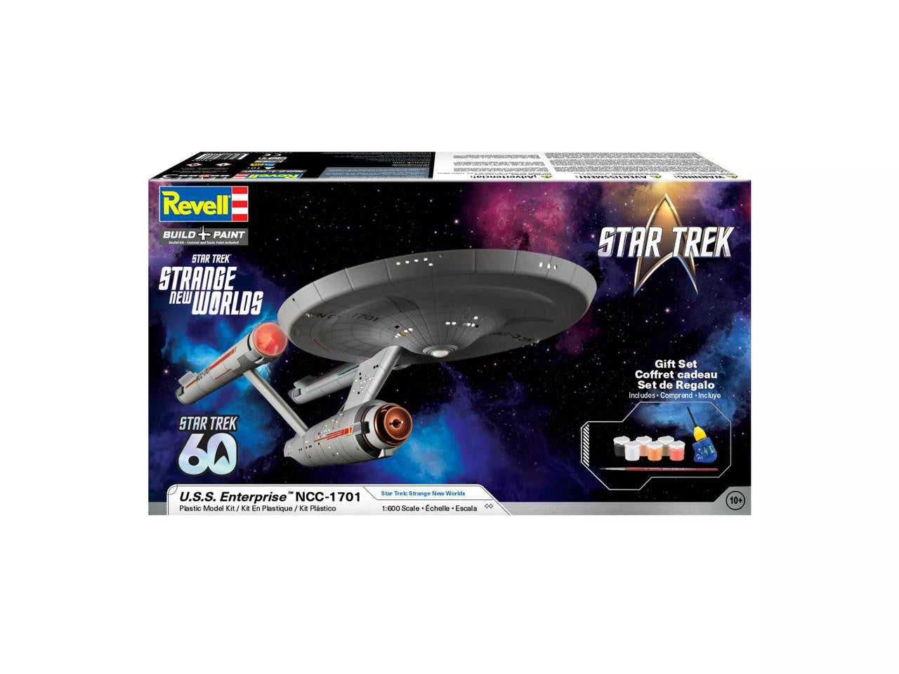 Revell 13603 1:600 Star Trek Strange New Worlds U.S.S. Enterprise NCC-1701 Kit